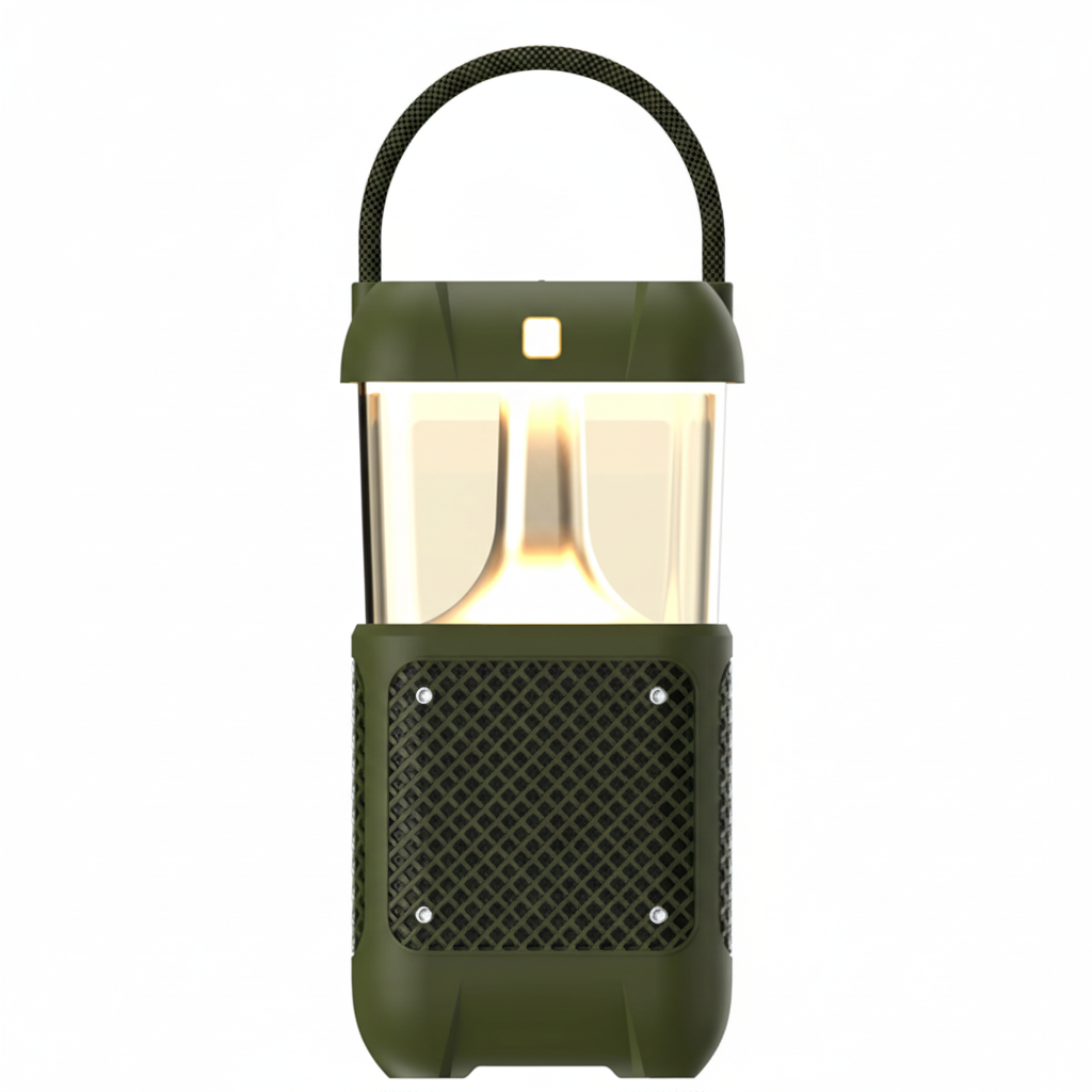 Portable Bluetooth Speaker W/ LED Reading Light