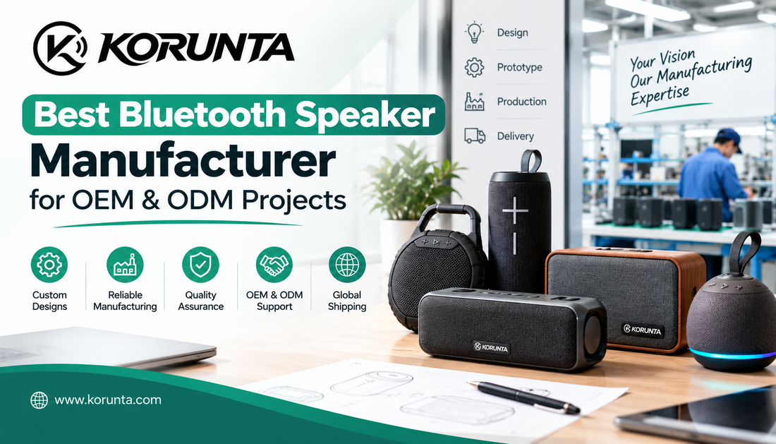 Best Bluetooth Speaker Manufacturer for OEM & ODM Projects