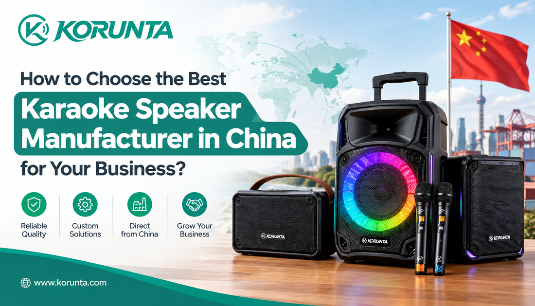 Best Karaoke Speaker Manufacturer in China for Your Business