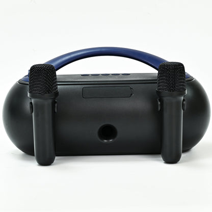 Bluetooth Karaoke Speaker W/ Dual Wireless Microphone