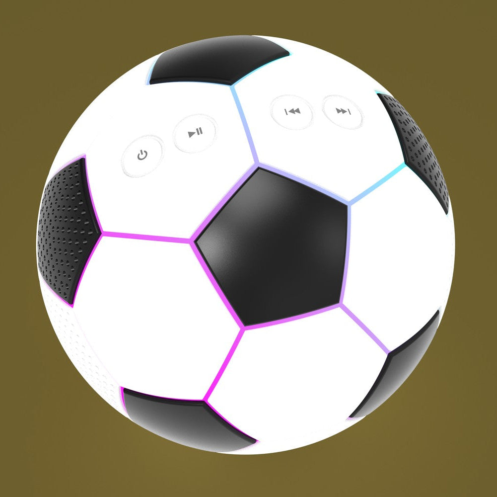 Football Shape Bluetooth Speaker W/ LED lighting