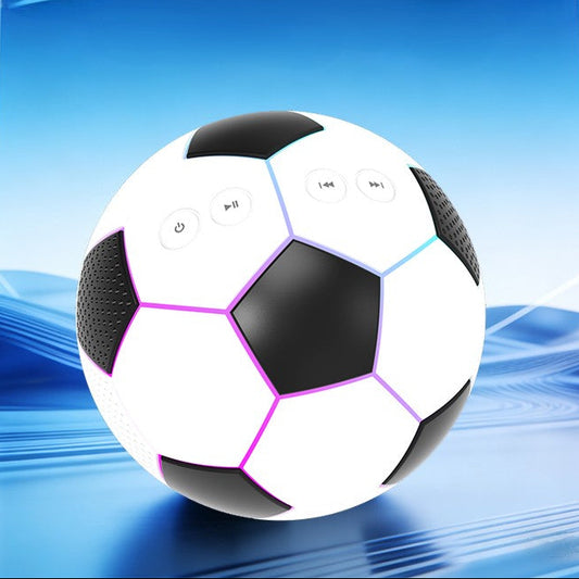 Football Shape Bluetooth Speaker W/ LED lighting