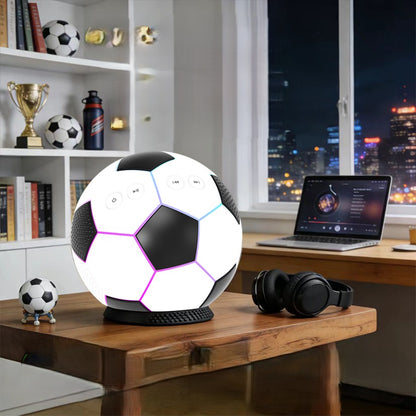 Football Shape Bluetooth Speaker W/ LED lighting