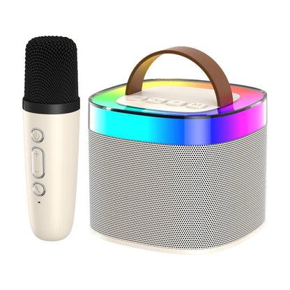 Bluetooth Karaoke Speaker W/ Dual Wireless Microphone