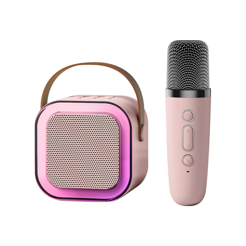 Bluetooth Karaoke Speaker W/ Single Wireless Microphone