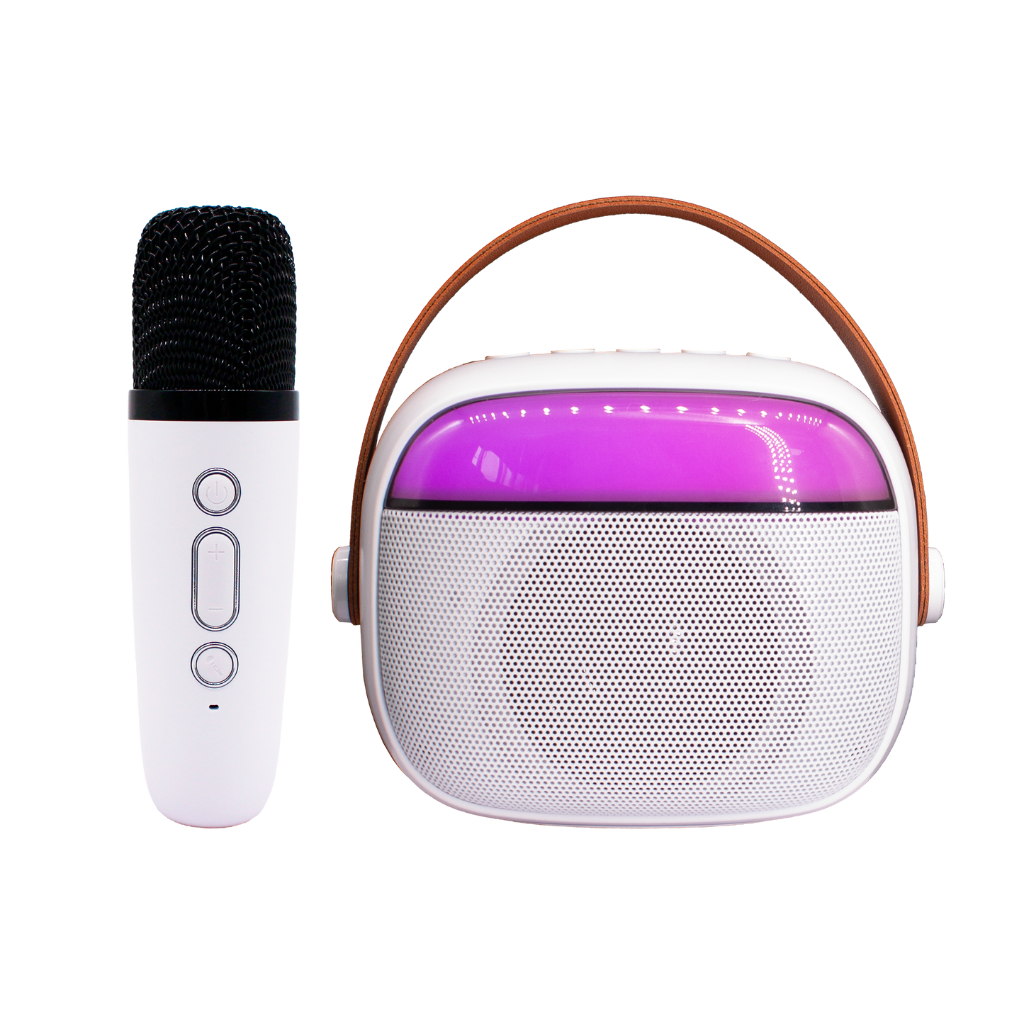 Bluetooth Karaoke Speaker W/ Single Wireless Microphone