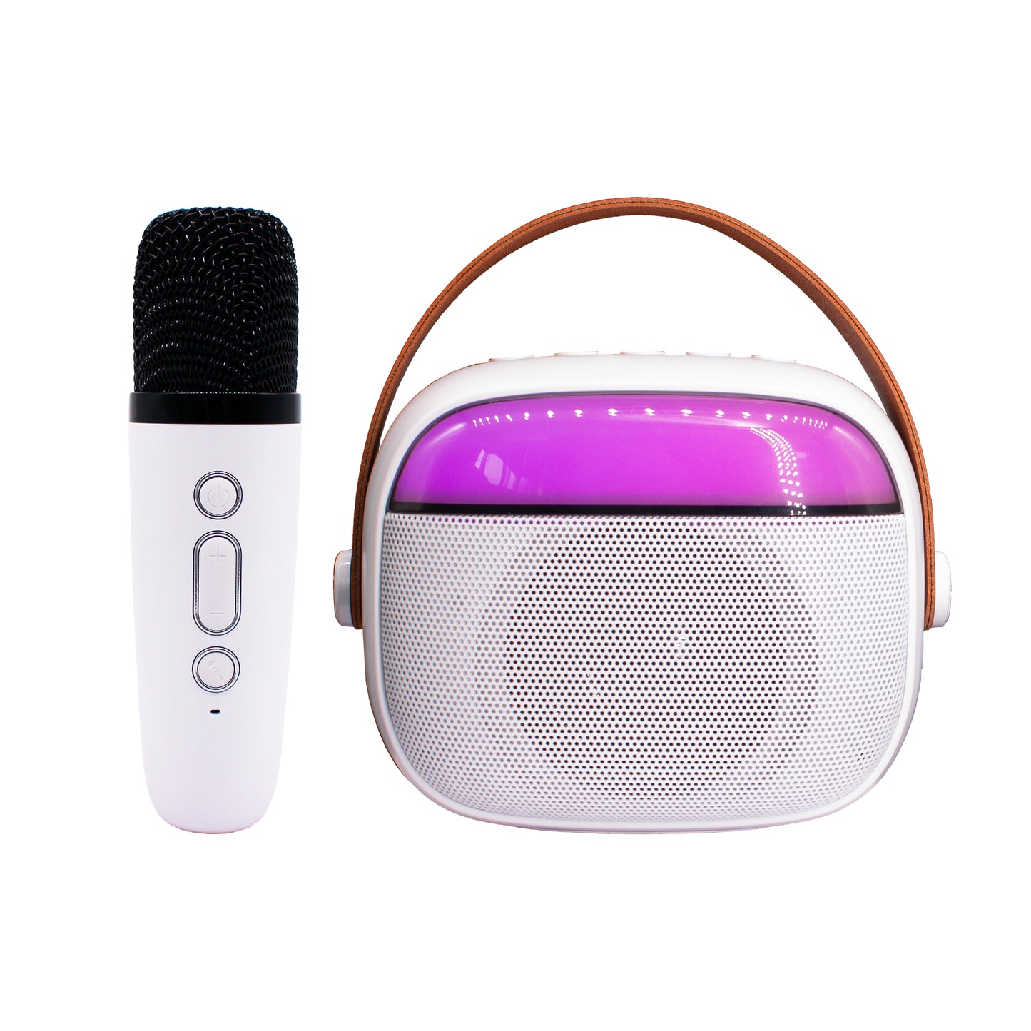 Bluetooth Karaoke Speaker W/ Single Wireless Microphone