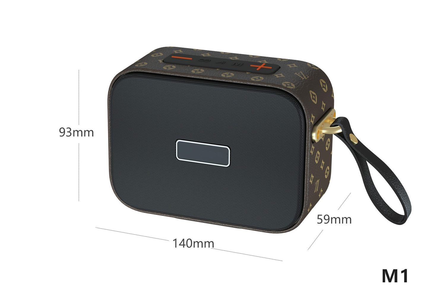 Retro Bluetooth Karaoke Speaker W/ Single Wireless Microphone