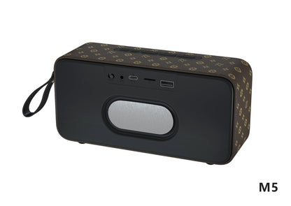 Retro Bluetooth Karaoke Speaker W/ Single Wireless Microphone
