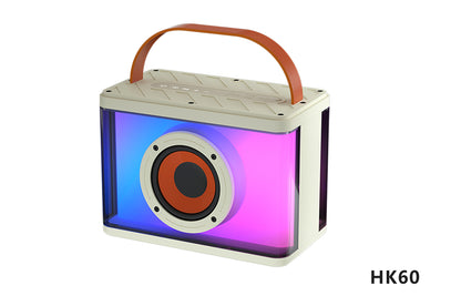 Bluetooth Karaoke Speaker W/ Dual Wireless Microphone