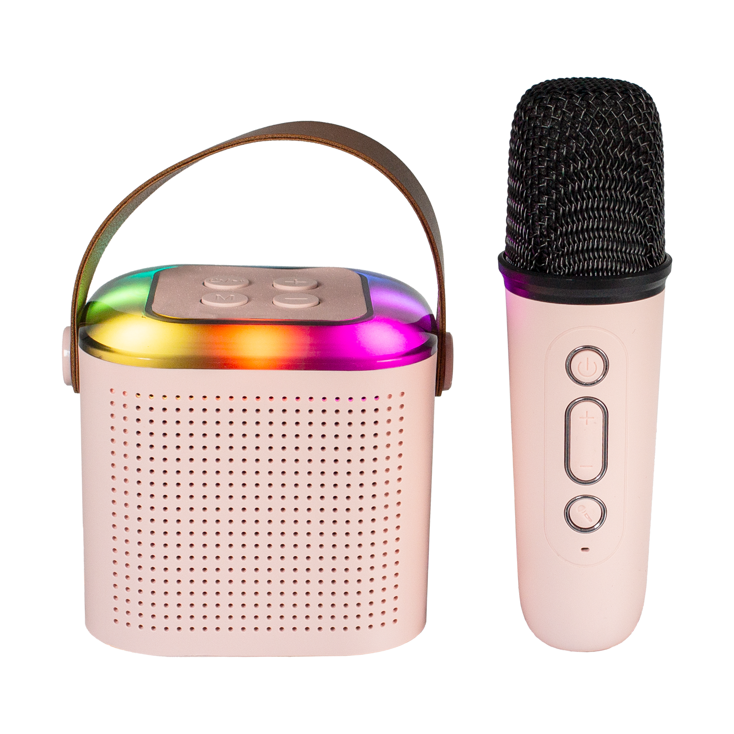 Bluetooth Karaoke Speaker W/ Single Wireless Microphone