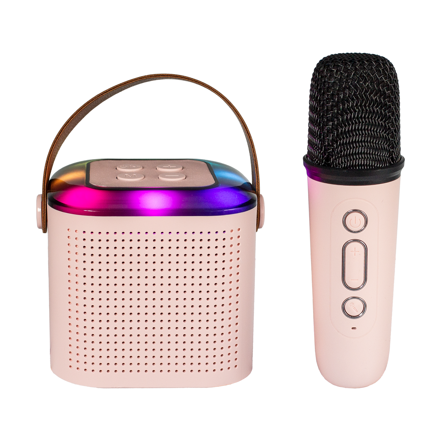 Bluetooth Karaoke Speaker W/ Single Wireless Microphone