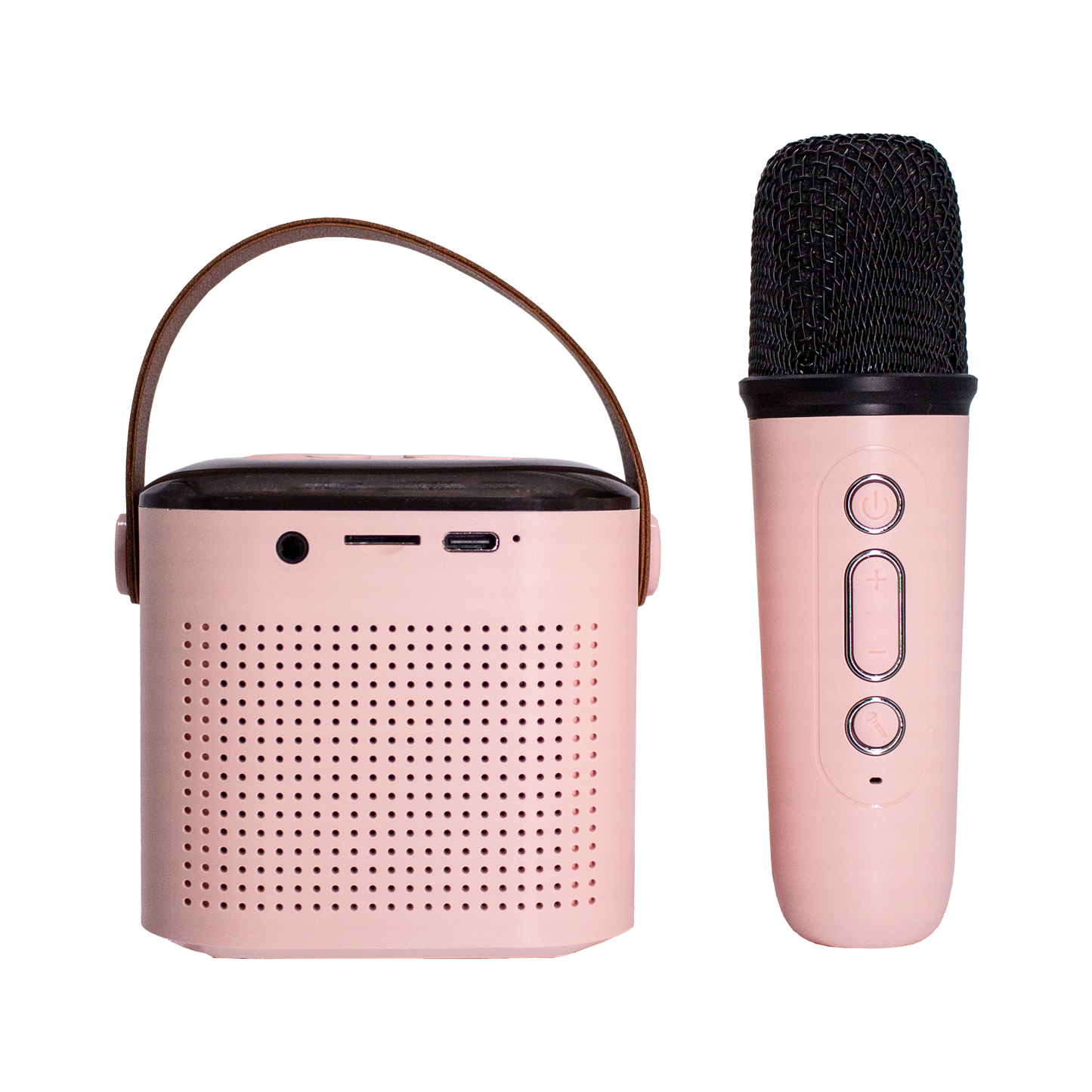 Bluetooth Karaoke Speaker W/ Single Wireless Microphone