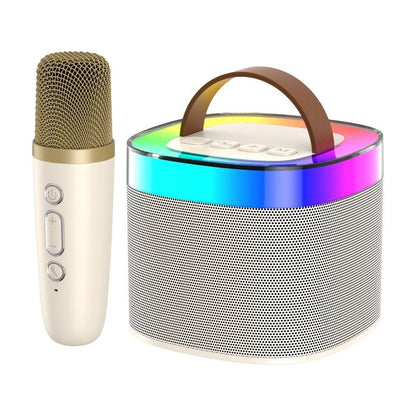 Bluetooth Karaoke Speaker W/ Dual Wireless Microphone